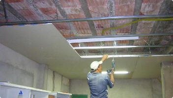 Forro drywall